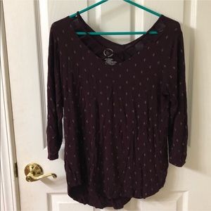 Maroon Blouse